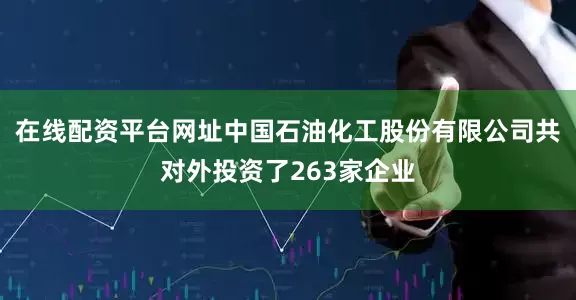 在线配资平台网址中国石油化工股份有限公司共对外投资了263家企业